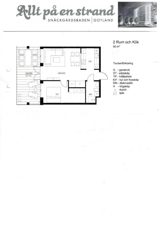 Snaeck Apartment Floor 11 Sea View Visby Exterior photo